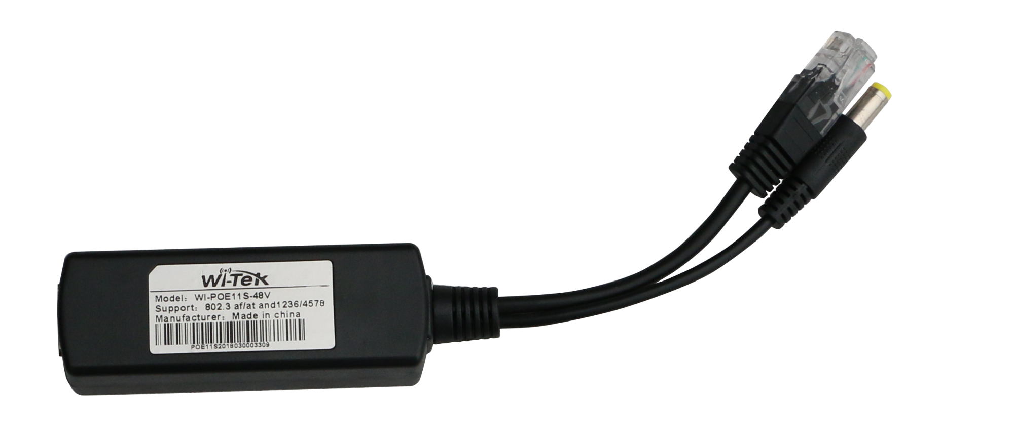 Сплиттер PoE совместимый Wi-Tek WI-PoE11S-48V